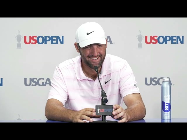 Scottie Scheffler Reflects on U.S. Open Near Miss and Wyndham Clark