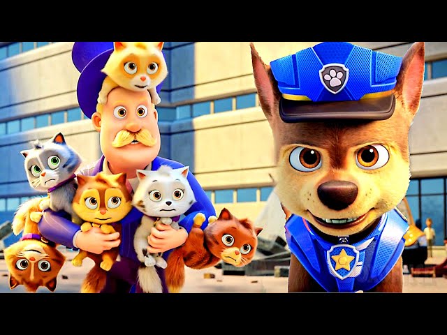 Chase heroicly saves Ryder | PAW Patrol: The Movie | CLIP 🔥 4K