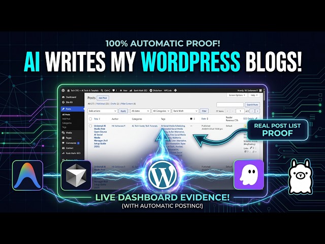 Automate Social Media Posts with Local AI & WordPress (Step-by-Step Tutorial)