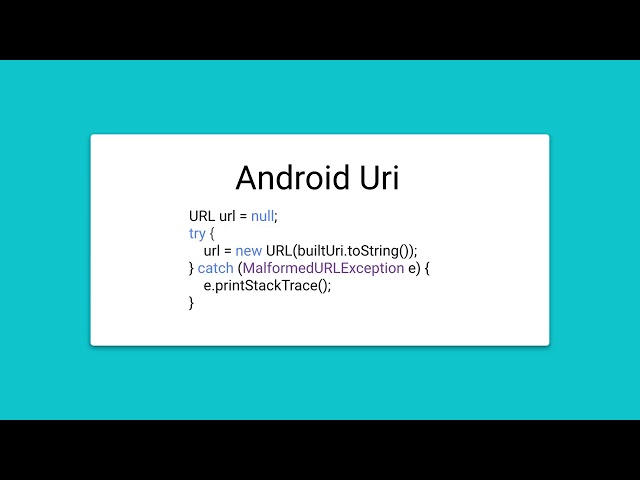 Android Tutorials by JavaCourseDrive - Building our URL