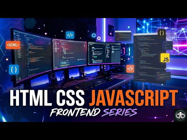 Frontend Development Series — Learn HTML, CSS & JavaScript | Allcrack