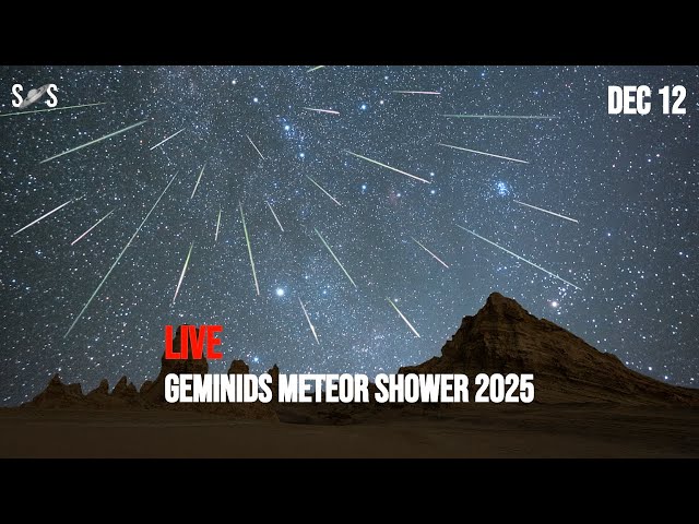 Geminids Meteor Shower 2025 | December 12