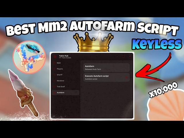 Op Mm2 Autofarm Script | ☀️ Summer Update ⛱️ Keyless Pastebin Link