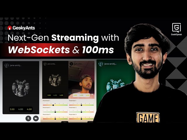 How to Build an Interactive Live Streaming Platform with 100ms & WebSockets |Rishabh Sahu|GeekSpeak