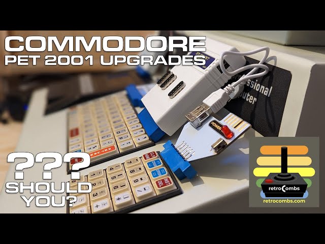 Three Modern Commodore PET 2001 Upgrades You Need!