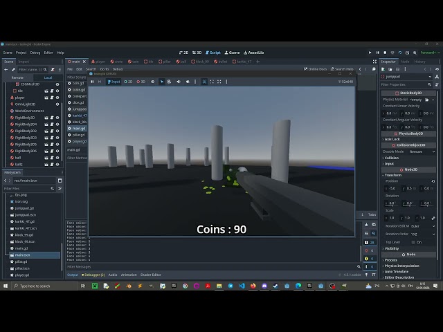 godot 3d switching between two guns