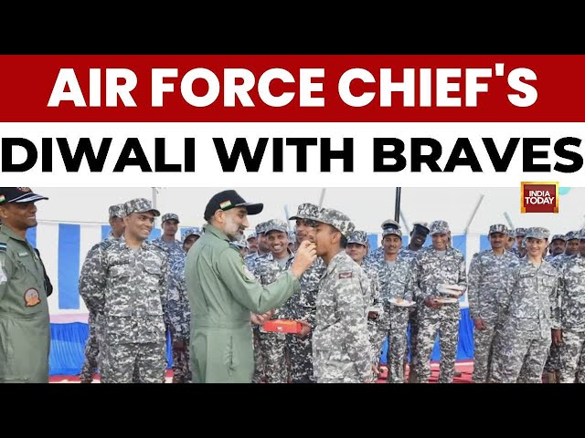 IAF Chief's Ladakh Diwali Visit After Fiery 'Operation Sindoor' With Pakistan | Indian Air Force