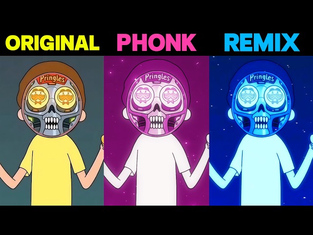 Pringles Morty Original vs Phonk vs Remix | Pringles Rick and Morty Commercial