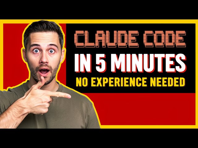 How to Start With Claude Code in 5 Minutes (No Experience Needed)