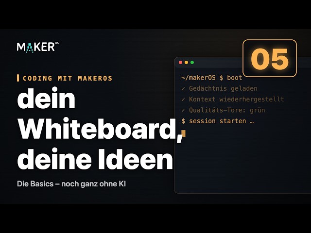 makerOS: Das Whiteboard von A bis Z – ganz ohne KI