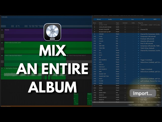 The Smarter Way to Mix an Album in Logic Pro
