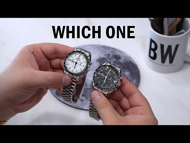 Ultimate Omega Speedmaster Comparison - White vs Black Dial