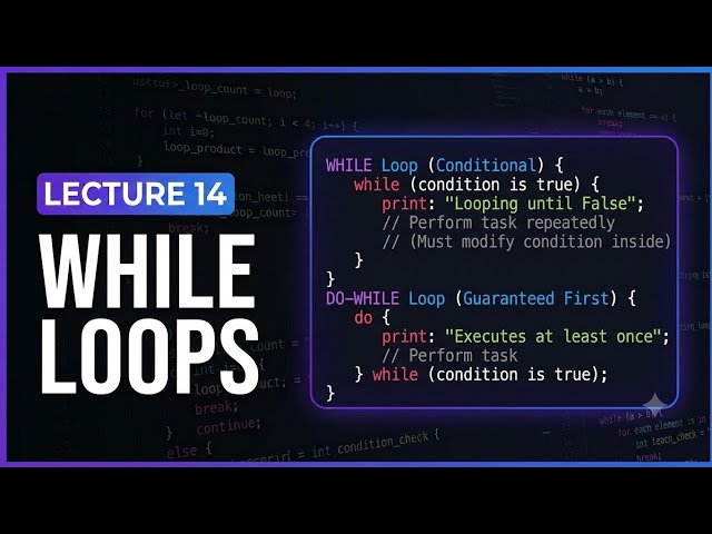 Lec 14 while loop