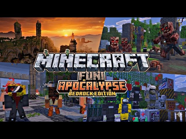 "This Minecraft Zombie Modpack is an Absolute Nightmare...(Funi Apocalypse)"☢️