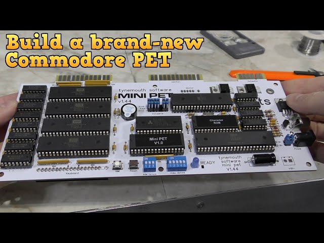 Mini PET - Build a Commodore PET from all new parts!