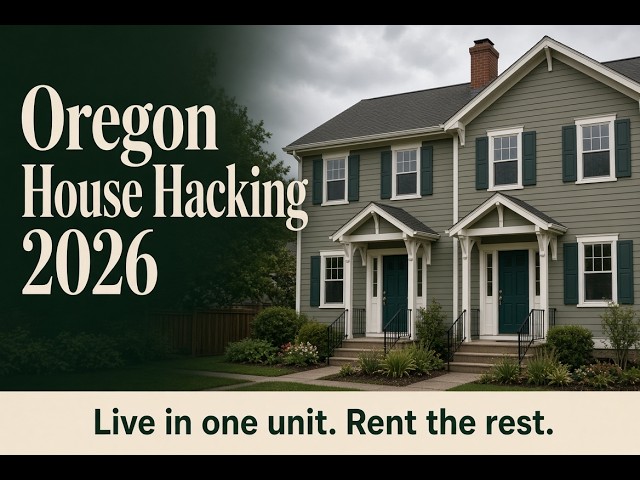 Oregon House Hacking 2026 - Live in One Unit, Rent the Rest
