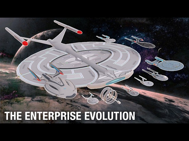 The Evolution of the USS Enterprise A-J