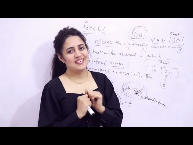 C_136 Deallocating the Dynamically Allocated Memory using free() | C Programming Tutorials