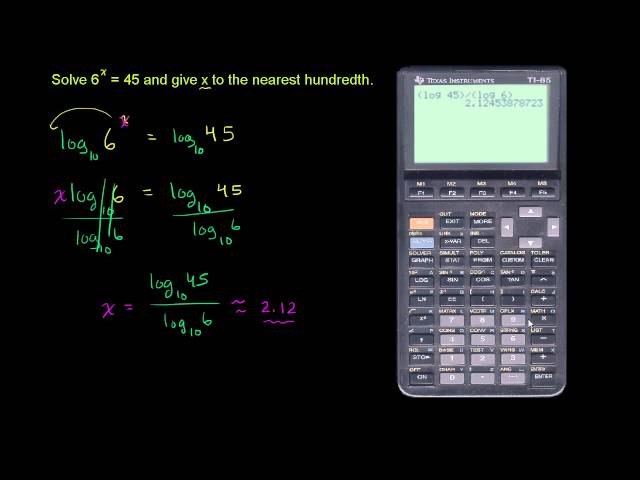 Solving Exponential Equations