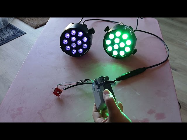 Pybricks uart2dmx