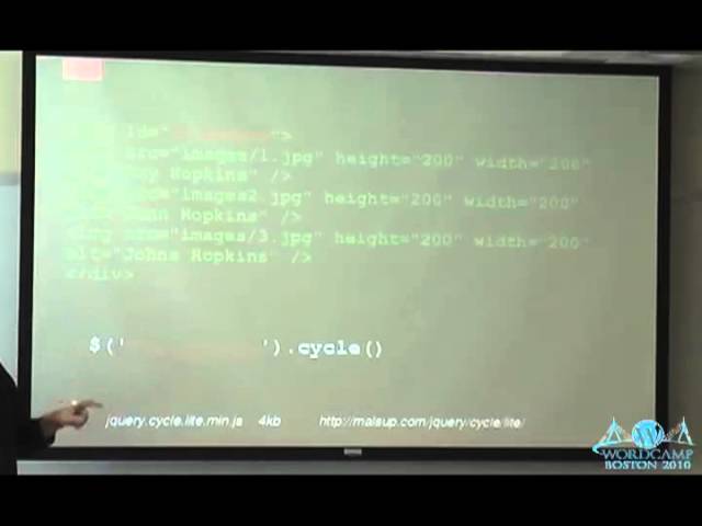 WCBos-2010 D03: JQuery In WP [Jim Doran]