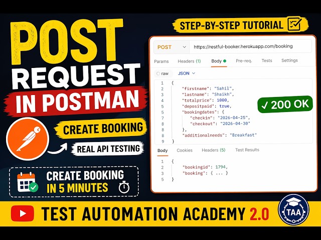 How to Send POST Request in Postman | Real API Testing Example