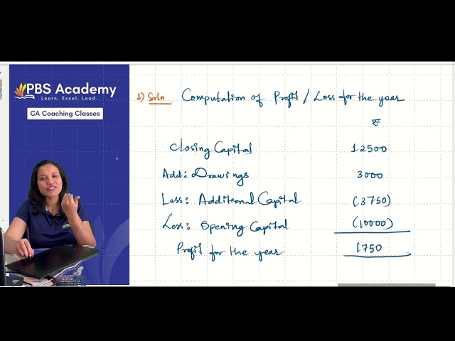 Single entry system illustration 1 to 5 ca foundation accounts 