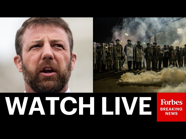LIVE: DHS Secretary Markwayne Mullin Holds Public Event Amidst Delaney Hall ICE Facility Protests