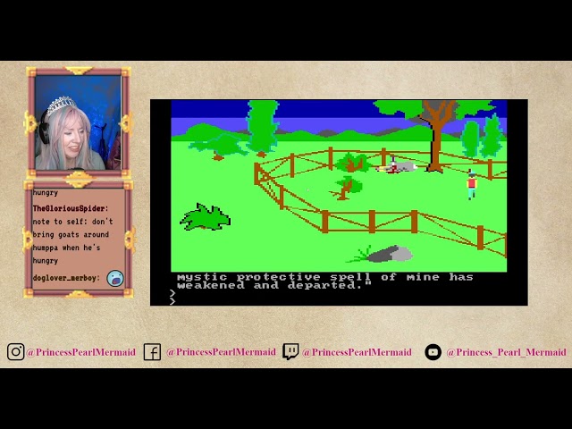 King's Quest: No Subtitle- The PCJr version | Princess Pearl Plays