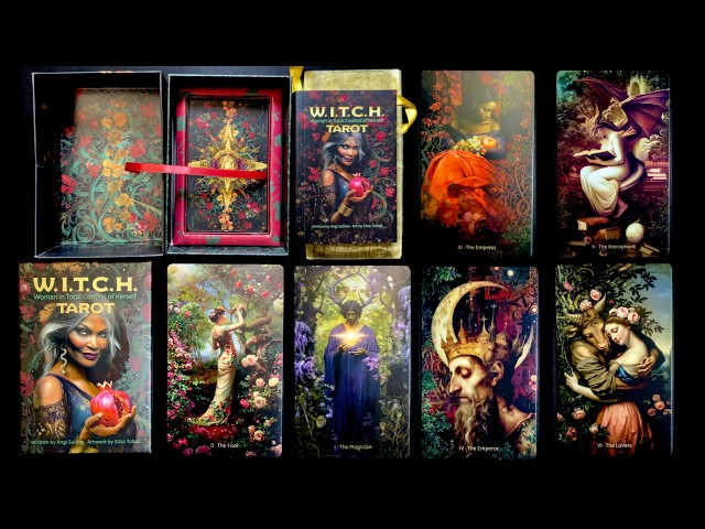 W I T C H  TAROT Woman In Total Control Of Herself Walk Thru
