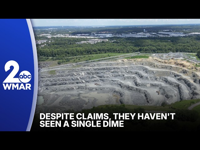 Neighbors fed up with nearby quarry