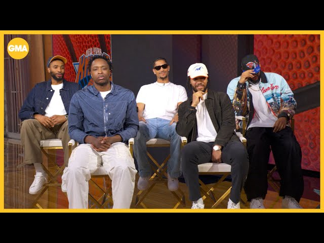 NBA champions New York Knicks live on GMA