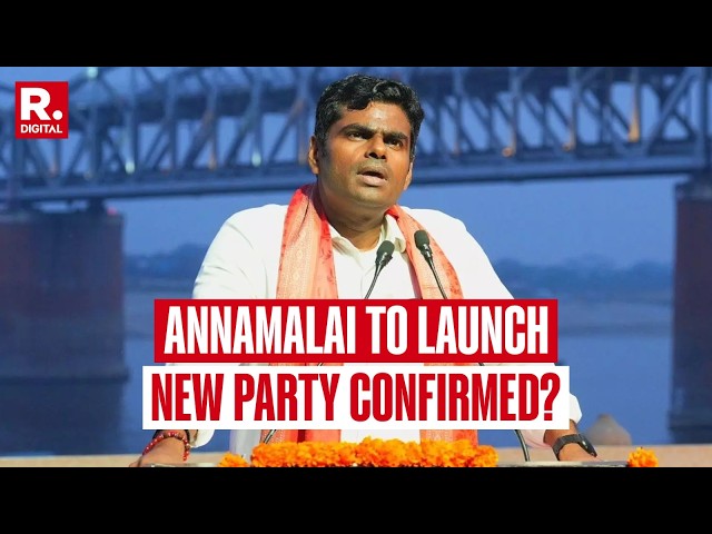 BREAKING: Annamalai Begins Groundwork To Launch New Party By End Of Week, Sources Say