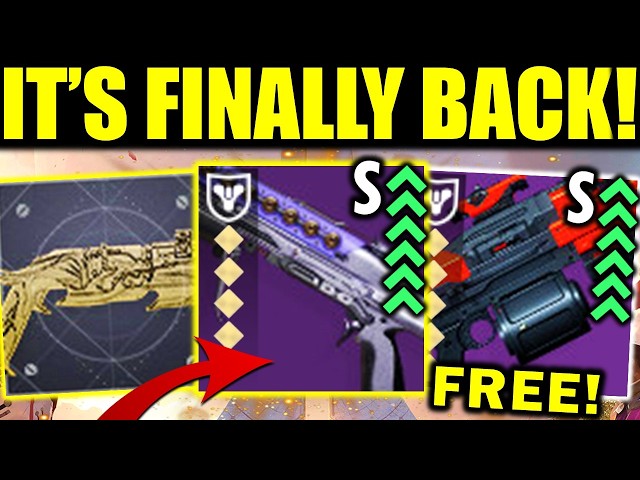 This GOD TIER LOOT is FINALLY BACK *THIS WEEK!* | Destiny 2 Weekly Reset