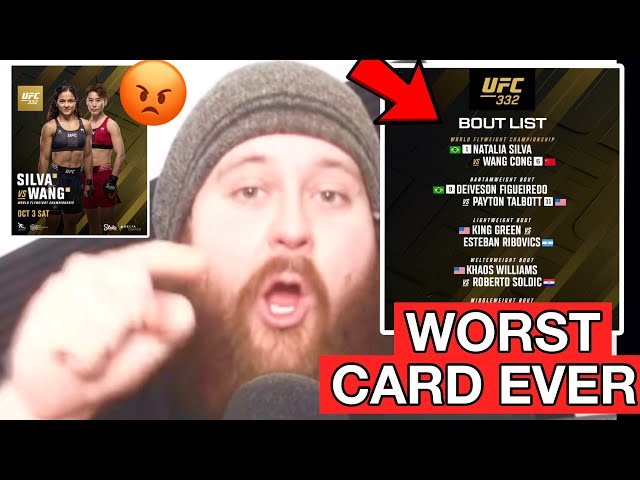 MMA Guru RAGES At TERRIBLE UFC 332 Main Event & Card ANNOUNCEMENT! + MVP SNOOZEFEST Vs Ruziboev?!