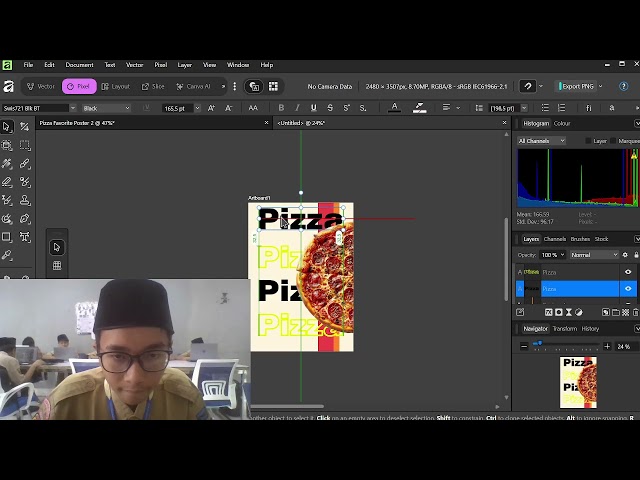 It Tutorial. This is How you can make a good poster at Affinity!