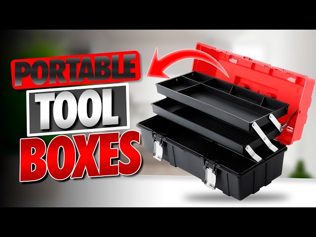 🔥 Top 5 Best PORTABLE TOOL BOXES on Amazon [2025] ✅ [Cheap] For Mechanics / Durable / Lightweight
