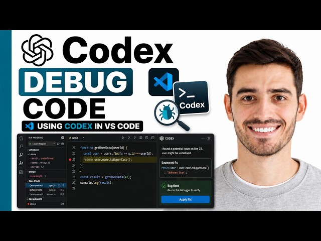 How To Debug Code Using Codex In VS Code (Full Guide)