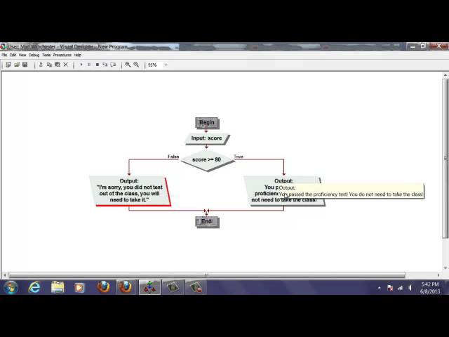 merihelp.net: Simple if statements in visual logic