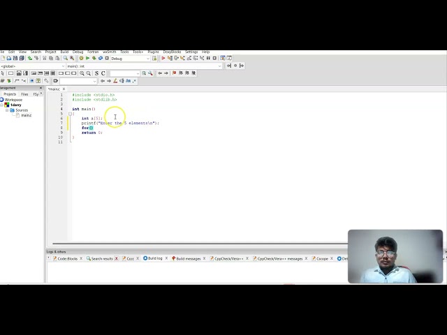 Types of array in C (single dimensional array)