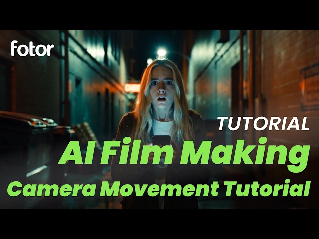 AI Camera Movement Tutorial | How to Make a Cinematic Masterpiece in AI Filmmaking