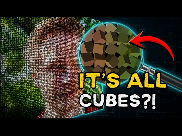 The Math to Turn ANY Picture into 3D Cubes