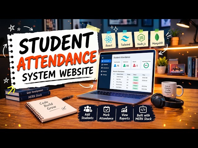I Build Student Attendance Management System Using AI | Minor Project | 2026