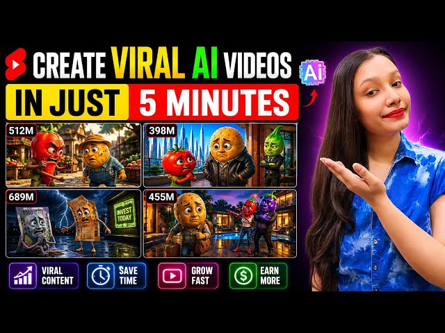 AI Vegetable Animation Video Kaise Banaye | Complete Tutorial 2026