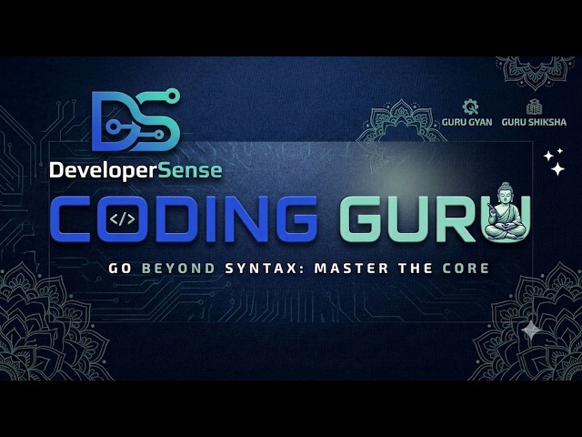 Master Front-End Web Development (HTML, CSS, JS) — Beyond Syntax | Coding Guru