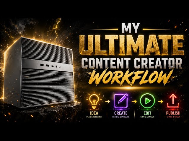 My Ultimate Content Creator Workflow with ZimaCube | One Personal Cloud for Everything