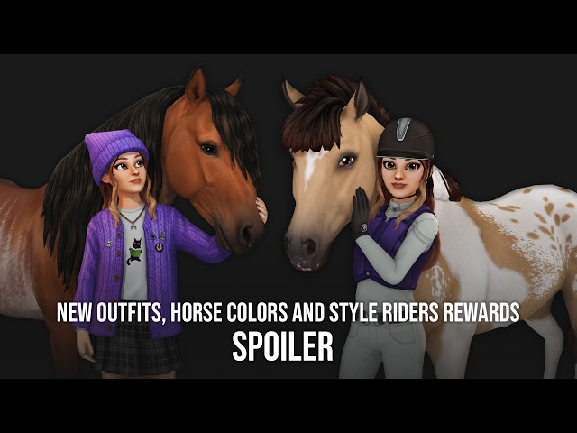 SPOILER - New Outfits, Horse Colors & Style Riders Rewards | SSO Secrets