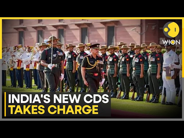 India: General NS Raja Subramani Succeeds Anil Chauhan As India's Next CDS | WION NEWS