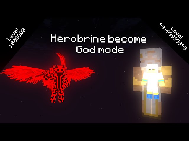 (DISCONTINUED) Season 2 Part 4 | Herobrine Become God mode level 999999999999 [Minecraft Animation] 