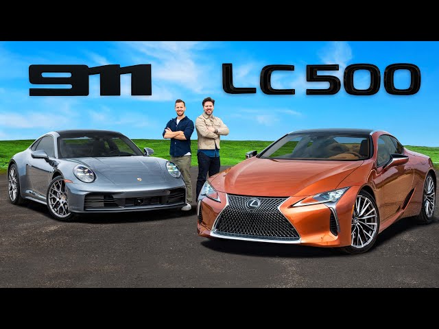 2026 Lexus LC500 vs Porsche 911 // Thunder Meets Lightning